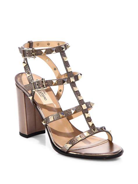 gucci valentino shoes|Valentino rockstud sandals.